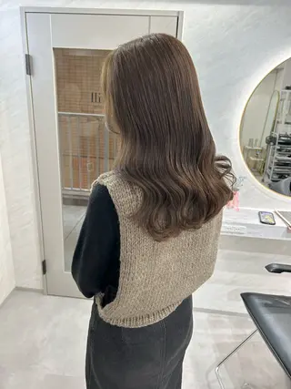 ロング カラー 髪質改善will hairdesignのヘアスタイル