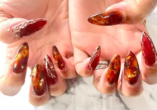 ネイル celica所属・松田 由真のネイルデザイン