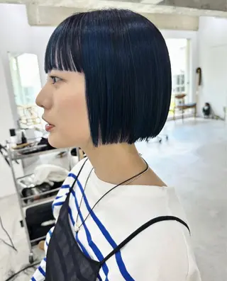 ショート MIGxLIG所属・けー ボブのヘアスタイル