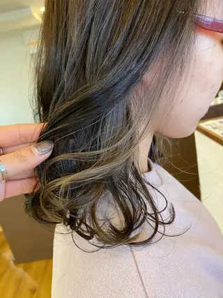 ミディアム カラー Hair Musee   柱店所属・topstylist 吉住 早織のヘアスタイル