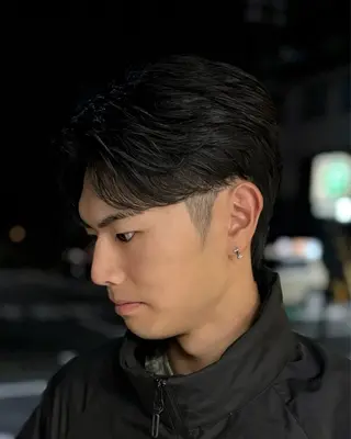 メンズ darts所属・マツダ レンのヘアスタイル