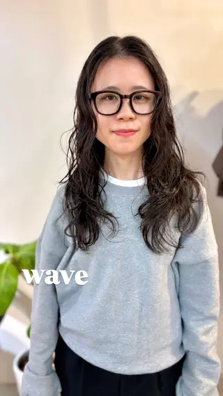 ロング カラー パーマ fit/ madokaのヘアスタイル