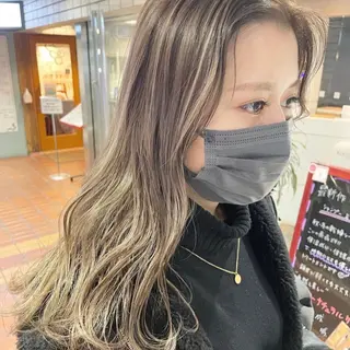 ロング カラー 🫧FEAT. ／Rikka 🫧のヘアスタイル
