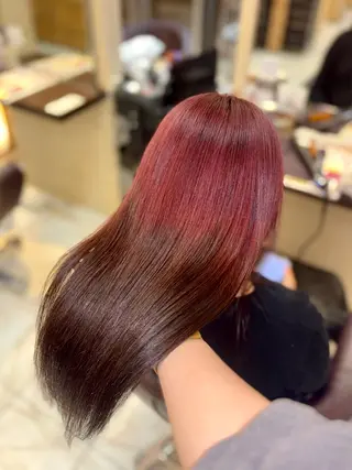 ロング カラー 🎀透明感カラー 🐈ナズナのヘアスタイル