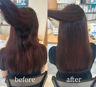 ロング 渡辺 望愛のヘアスタイル