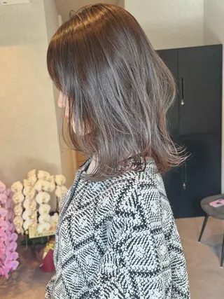 ミディアム 【ボブ/個室サロン】 癒し空間mimuraのヘアスタイル
