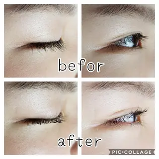 マツエク・マツパ Rouge ・ K  　のマツエク・マツパデザイン