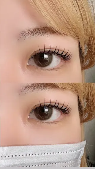 マツエク・マツパ マツエク・まつ毛パーマ・眉毛・ネイル専門店 eyelash&nail Lucia 阿倍野店 5F所属・mi oのマツエク・マツパデザイン