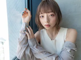 ミディアム カラー 韓国レイヤー🇰🇷 韓国研修◎渋谷カイトのヘアスタイル