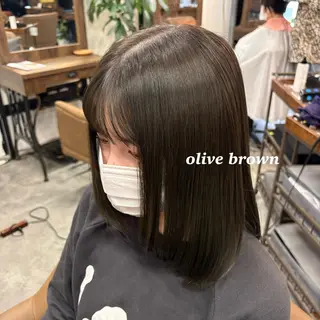 ミディアム カラー veretta.matsuiyamate所属・透明感カラー/ 槇野のヘアスタイル