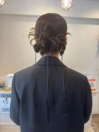 セミロング ヘアアレンジ m ā l o.🌷 サカモトマイコのヘアスタイル