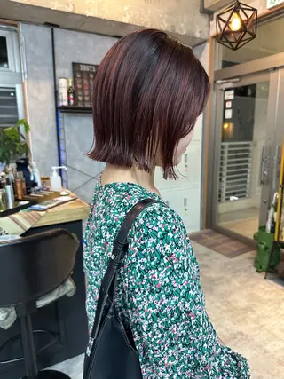 ショート C’LD hair  produce /シールドヘア所属・モテ髪/ボブ/ショー ト/アダチフウトのヘアスタイル