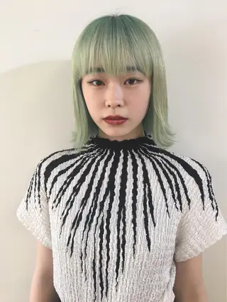 ミディアム カラー メンズ支持率No.1 KAIのヘアスタイル