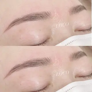 アイブロウ atelier      Charmemu所属・𝕋𝕆ℙアイリスト sanaeのマツエク・マツパデザイン