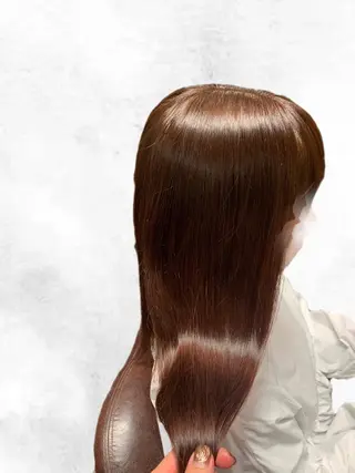 セミロング カラー Hair Resort Noble(ヘアリゾートノーブル)所属・オオヤ カナのヘアスタイル