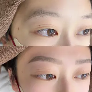 カラー パーマ アイブロウ BEIGE 金山 🌹RUKAのマツエク・マツパデザイン