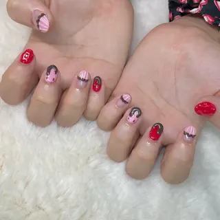 ネイル b'6 by Stir所属・b'6 SAKINAのネイルデザイン