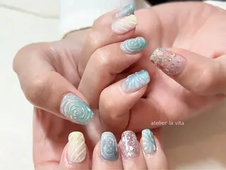 ネイル atelier la vita所属・lavita. mimuraのネイルデザイン