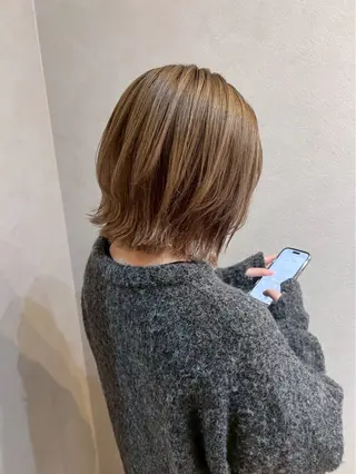 カラー 甲斐麻椰/ N°大分のヘアスタイル