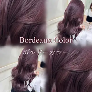 セミロング カラー 💖ダブルカラー/ ケアカラー/レナ💖のヘアスタイル