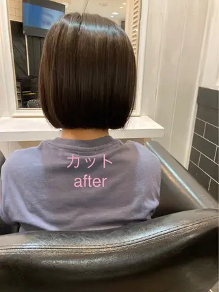 ミディアム キッズ JUNO HAIR SALON所属・RuCOR. yuriのヘアスタイル