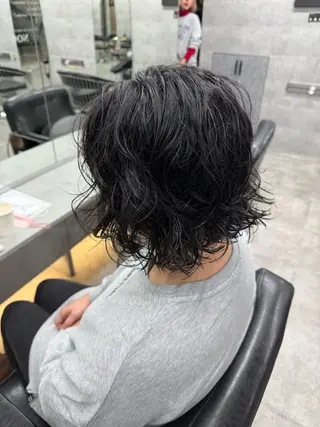 ショート パーマ 表参道/中明度カラー /レイヤー/Youのヘアスタイル