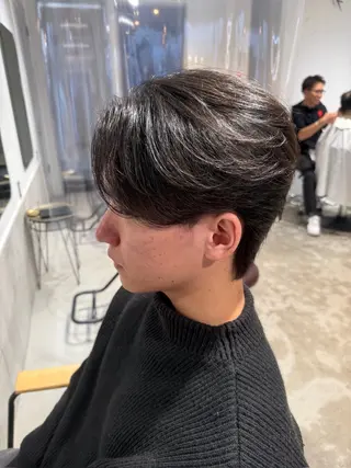 ミディアム パーマ メンズ メンズカットパーマ ✂️ JOYAのヘアスタイル