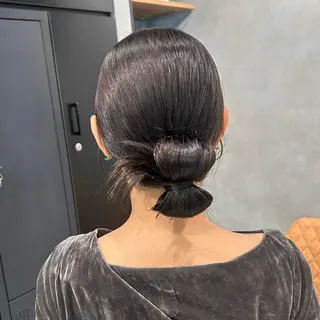 ヘアアレンジ 透明感カラー🫧 ✴︎meiのヘアスタイル