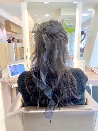 ロング 鎌倉/アレンジ/暗髪 /髪質改善/ ユキミのヘアスタイル