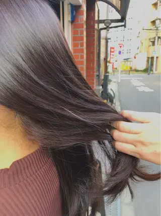 セミロング newi京橋 【sachi】のヘアスタイル