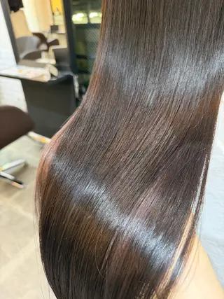 ロング 🍒暖色/艶カラー/ moe🍒のヘアスタイル