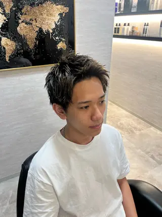 ショート UNTRACE -BARBER SHOP所属・工藤 千織のヘアスタイル