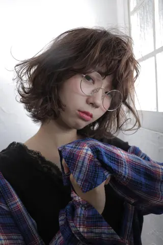 ショート パーマ 代表　土屋ヒロユキ ショートカットのヘアスタイル