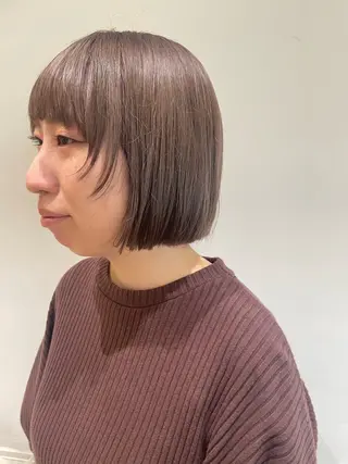 ショート 暖色カラー/似合わせ カット/名古屋/辻のヘアスタイル