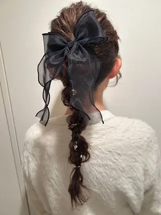 ロング T Ayaのヘアスタイル
