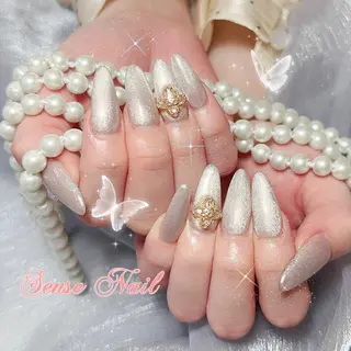 ネイル パーマ ヘアアレンジ カラー ロング メンズ キッズ マツエク・マツパ アイブロウ Bunny 🐰のネイルデザイン