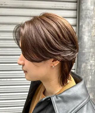 カラー パーマ メンズ メンズ特化ニュアンス パーマ　RYOのヘアスタイル
