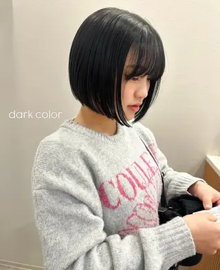 ショート カラー I'sland【アイランド】所属・NAKAHARA TSUKUSHIのヘアスタイル