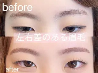 アイブロウ eyelashsalon Lily Me所属・イイダ リナの眉毛・アイブロウイメージ