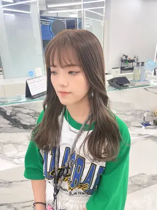 ロング カラー ヘアアレンジ 【Sweep】おじま のぞみのヘアスタイル