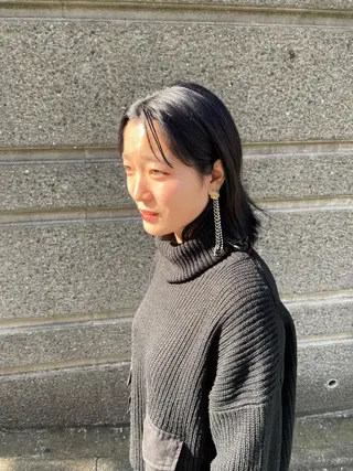 ミディアム カラー ツタ　TUTA 高円寺所属・ｔｏ ｋｉのヘアスタイル