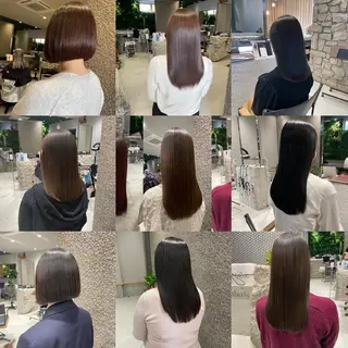 ロング 森田 将志のヘアスタイル