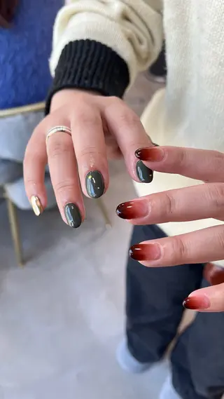 ネイル 🤎Two ERI🤎のネイルデザイン