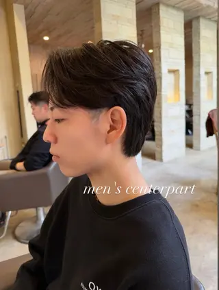 メンズ 艶カラー/メンズ パーマ/伊藤愛麻のヘアスタイル