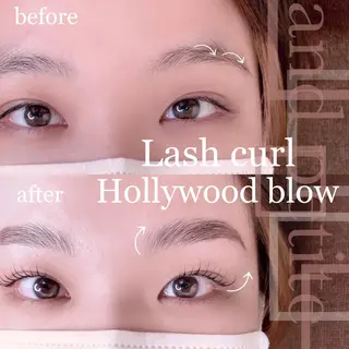 カラー パーマ ヘアアレンジ メンズ キッズ ネイル マツエク・マツパ アイブロウ and petite hanaのマツエク・マツパデザイン