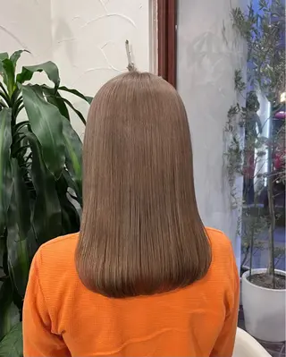 ロング 角田 満帆のヘアスタイル