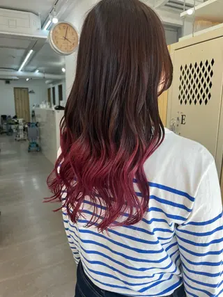 ロング カラー 🌼sunc HINAMI🌼のヘアスタイル