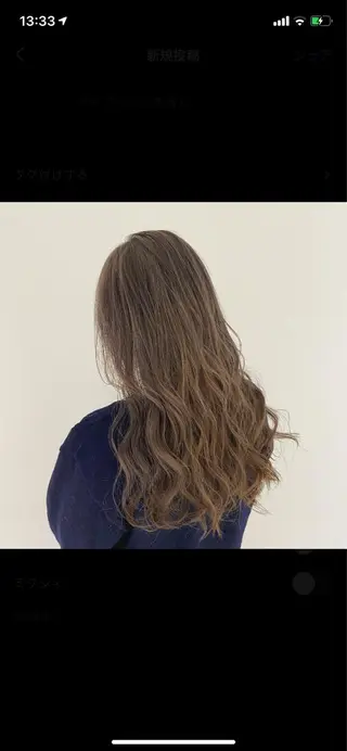 セミロング カラー ヘアアレンジ 🌻Insta指名 NO.1🌻Shoのヘアスタイル