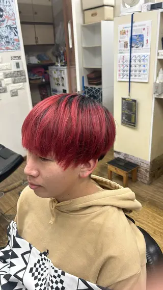 カラー カット ブース　カムス所属・メンズ限定💈 TAMANAHのヘアスタイル