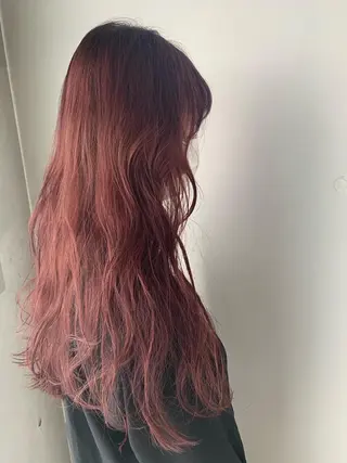 ロング カラー MIA 菅原のヘアスタイル